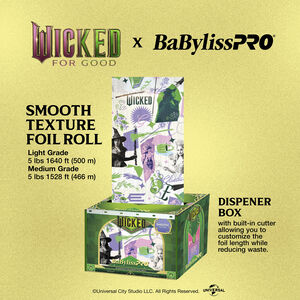 BaBylissPRO® Aluminum Coloring Foil Roll Wicked: For Good (Smooth, 5 lb, Light), , hi-res